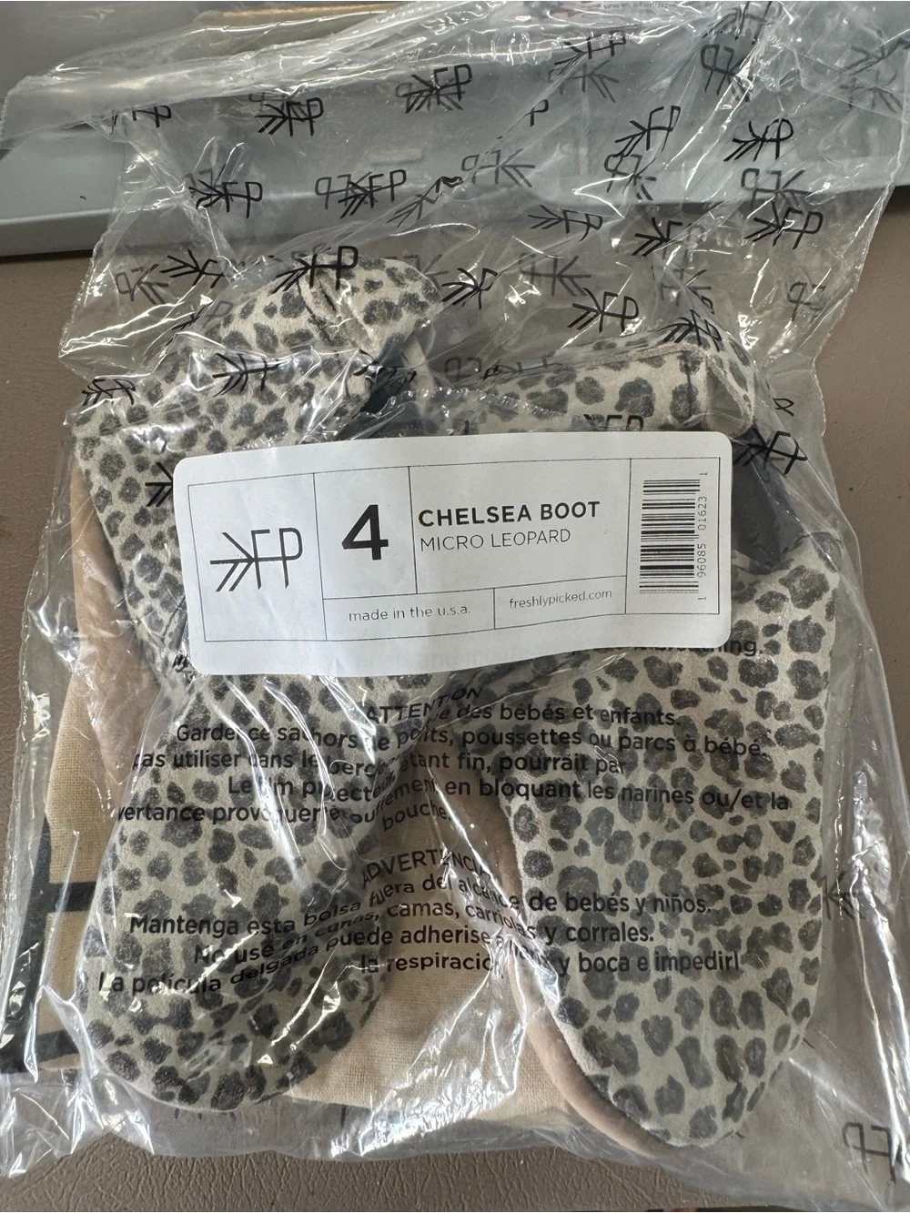 Freshly Picked Chelsea Boot in “Micro Leopard”